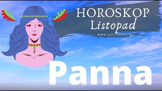 Horoskop Listopad 2021  PANNA [upl. by Scotti]