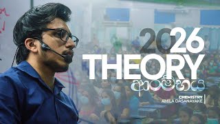 2026 Theory  Chemistry  Amila Dasanayake [upl. by Dralliw]