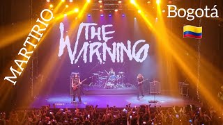 quotMartirioquot TheWarning Bogotá 🇨🇴 livemusic rockband tour fyp martintc martintw [upl. by Shaver]