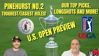 US Open Golf Picks on the PGA Tour Includes best bets longshots and more [upl. by Enirak569]