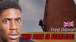 Fred Dibnah laddering a chimney Part 2  FOREIGN REACTS [upl. by Wit986]