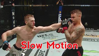 Poirier Vs Hooker  Slow Motion [upl. by Wehtam147]