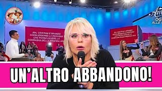 Un altro abbandono a Uomini e Donne la decisione in diretta [upl. by Willow928]