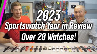 2023 Sportswatch Year In Review with DC Rainmaker  Garmin Apple Suunto Samsung COROS and More [upl. by Kip]