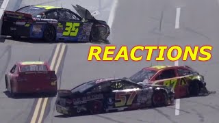 2023 ARCA Talladega Race Reactions [upl. by Ainitsirk683]