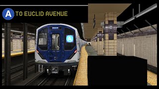 OpenBVE Special A Train To Euclid Avenue R211AWeekend GO [upl. by Artenak831]