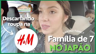 FAMÍLIA DE 7 NO JAPÃO Vlog com as crianças Shopping e visita a construção da nossa casa própria [upl. by Dolly]