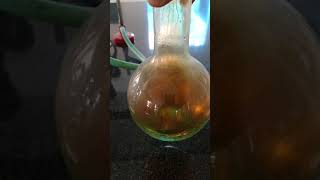 Chemical reaction of copper metal  Nitric acid  Copper sulphate reaction potassium ferrocyanide [upl. by Denys]