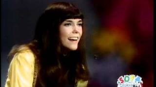 The Carpenters quotWeve Only Just Begunquot on The Ed Sullivan Show [upl. by Akirdnuhs]