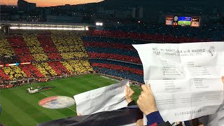 FC Barcelona  Real Madrid 20160402 Barça anthem [upl. by Nate793]