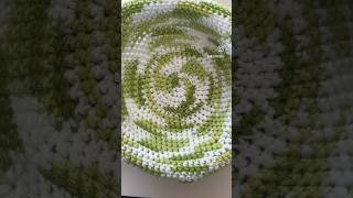 Crochet Bowl Cozy 🧶 crochet crochetpattern [upl. by Newbold949]