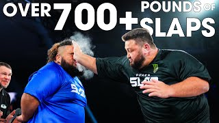 Super Heavyweights Land Massive Slaps  Power Slap 6 Danie Van Heerden vs Makini Manu  FULL MATCH [upl. by Borden]