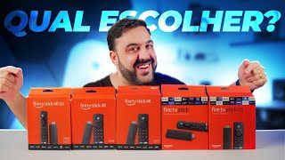 Qual FIRE TV STICK Escolher Comparativo Completo 2024 [upl. by Richardson]