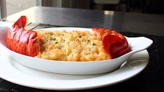 Lobster Mac and Cheese Recipe  How to Make Lobster Macaroni and Cheese [upl. by Nyasuh]