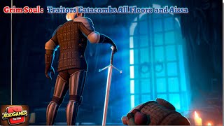 Grim Soul  Traitors Catacombs All Floors and Aissa grimsoul gaming gamer games mobile [upl. by Ahsineb]