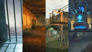 ALL WAW ZOMBIE MAPS IN ONE STREAM Call of Duty Zombies [upl. by Joscelin]