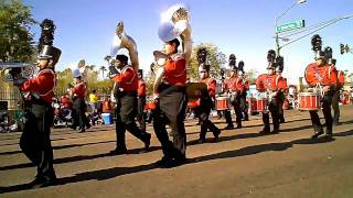 Fiesta Bowl Parade 2009 Parkway Central High School Marching Band [upl. by Odnumyer]