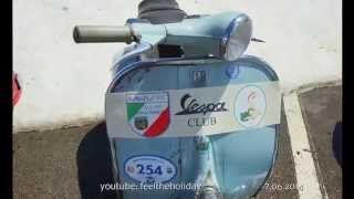 Vespa Alp Days 2014Video 2 am 7 JuniAUDAX GROSSGLOCKNERZell am SeeHochalpenstrasse [upl. by Eillen]