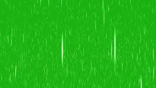 Rain Effect Green Screen 1 hour for Final Cut Pro Adobe Premiere iMovie [upl. by Yhtommit]