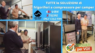 Tutte le soluzioni di frigoriferi a compressore per camper LARE group [upl. by Neelya601]