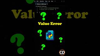 Value Error in Python python programming coding [upl. by Sirac]