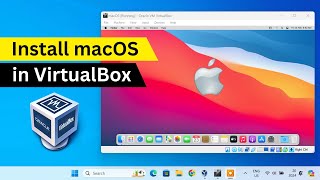 Install macOS in VirtualBox on Windows PC Intel amp AMD [upl. by Weyermann]