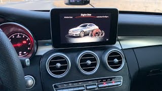 Mercedes Benz C Class Infotainment System Review [upl. by Margit]