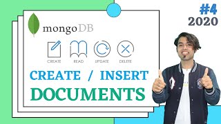 4 MongoDB CRUD Operation 👉 Create or Insert Documents into Collections in Hindi in 2020 [upl. by Ellen]