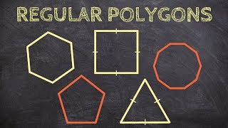 What is the definition of a regular polygon and how do you find the interior angles [upl. by Jeanie957]