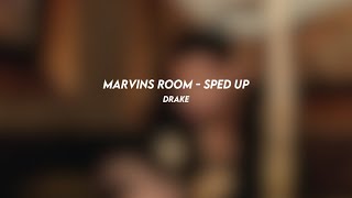 marvins room drake sped up [upl. by Atnoved]