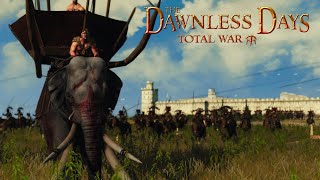 MUMAKIL ARE ON THE LOOSE  Dawnless Days Total War Multiplayer Siege [upl. by Gram]