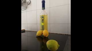 Liquore al limone  ricetta Limoncello o limoncè 🍋 [upl. by Farhsa]