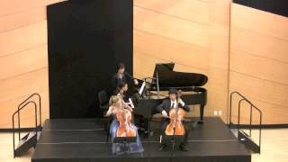 Menotti Suite for Two Cellos 44 [upl. by Bocyaj808]