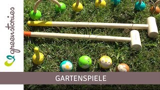 Gartenspiele  Spiele im Freien für Kinder [upl. by Llebasi537]