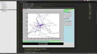 Solving TSP with Genetic Algorithms  a GUI solver written with pythontk and matplotlib [upl. by Rimidalv767]