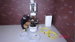 Bosch Greenstar Boiler Installation Video [upl. by Jesher]