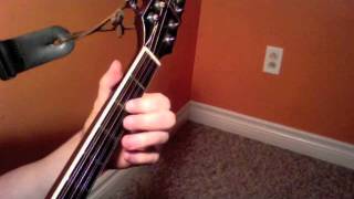 Bouzouki Lesson 1 — Position of the Left Hand Fingers [upl. by Nylakcaj]