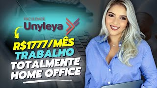 UNYLEYA CONTRATANDO AUXILIAR HOME OFFICE com SALÁRIO de R1777 POR MÊS  Mari Rel [upl. by Hobie]