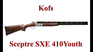 Kofs Sceptre SXE 410 Youth Shotgun UK Unboxing 2020 [upl. by Salomi250]