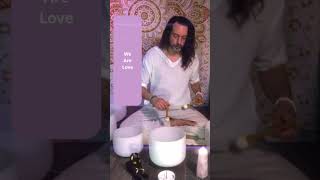 Inspiring Intuition With Amazing Quartz Sound Bowls  singingbowls [upl. by Zetana455]