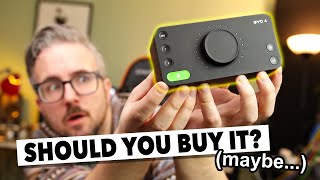 EVO 4 Audio Interface Review Should you buy it [upl. by Namhcan894]