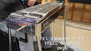 Emmons D 10 PP Pedal Steel Guitar [upl. by Berry]