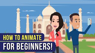 How to animate for beginners Easiest method [upl. by Yecart]