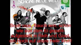 Culcha Candela  Schöne Neue Welt lyrics [upl. by Duky]