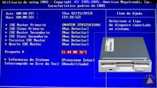 Vídeo Aula de Hardware Básico  Configurar BIOS SETUP  wwwprofessorramoscom  Parte1 [upl. by Naul553]