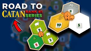 TOP 100 Catan Gameplay  Catan Pro Climbs the Ladder [upl. by Iturk442]