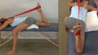 322 Hip Flexor Rectus Femoris Stretching [upl. by Ennovart848]