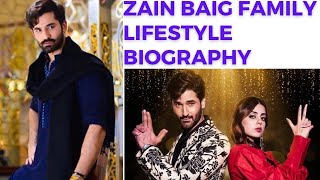 Pakistani Actor Mirza Zain Baig Age Weight Wife Life Biography [upl. by Ollecram]