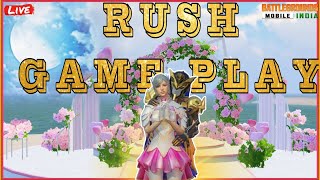 BGMI Rush GAMEPLAY 🔥🔥BGMI Live with GOD HelaYT [upl. by Ettessil]