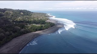 SURFING PAVONES  COSTA RICA HD  APRIL 2021 [upl. by Dnalevets]